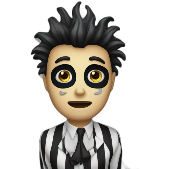 Beetlejuice emoji