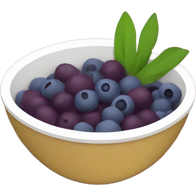 Açaí bowl emoji