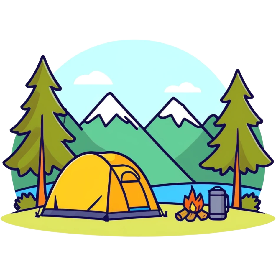 Camping emoji