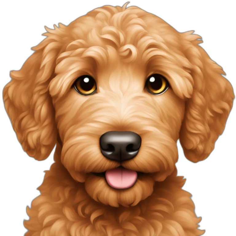reddish-goldendoodle-puppy emoji