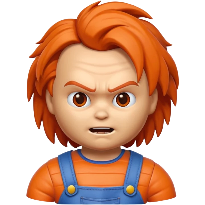 Un emojin de chuky emoji