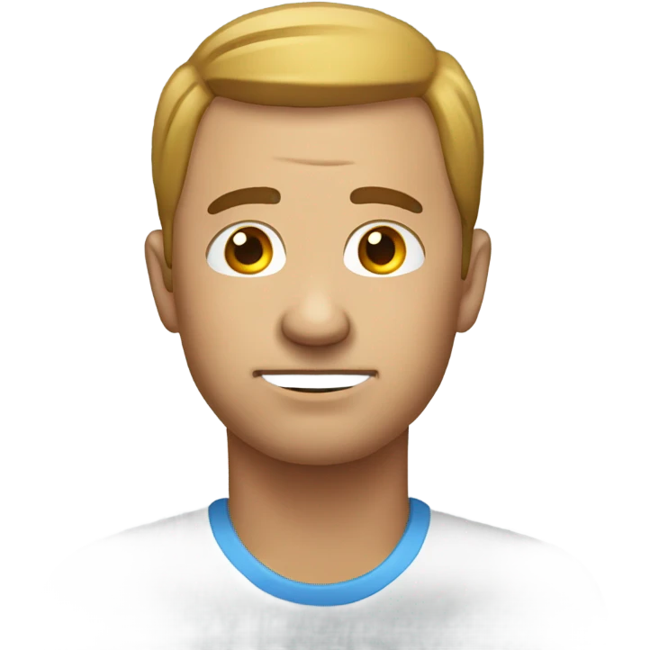 man with neck pain emoji
