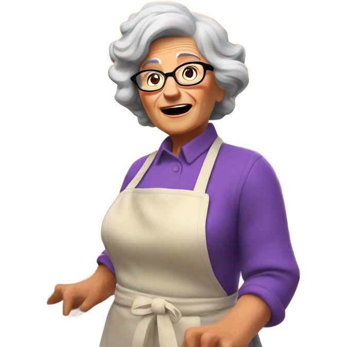 The biggest explosion ever caused by a grandma standing next to it ￼ emoji