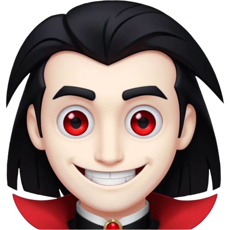 Alastor from Hazbin hotel, smiling emoji