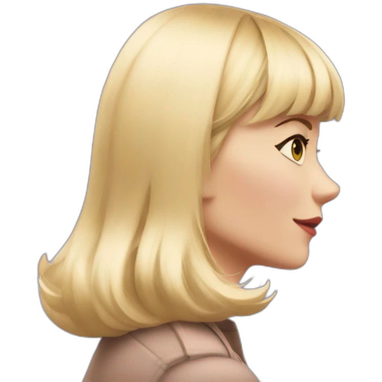 Gwen stacey side profile emoji