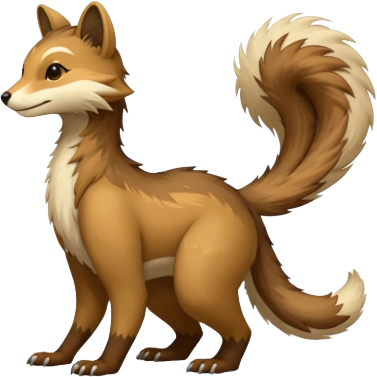 Anthropomorphic digitigrade Vernid-furry-open-species-creature by LiLaiRa (full body) emoji