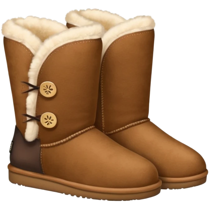 Give me some uggs and make them small emoji