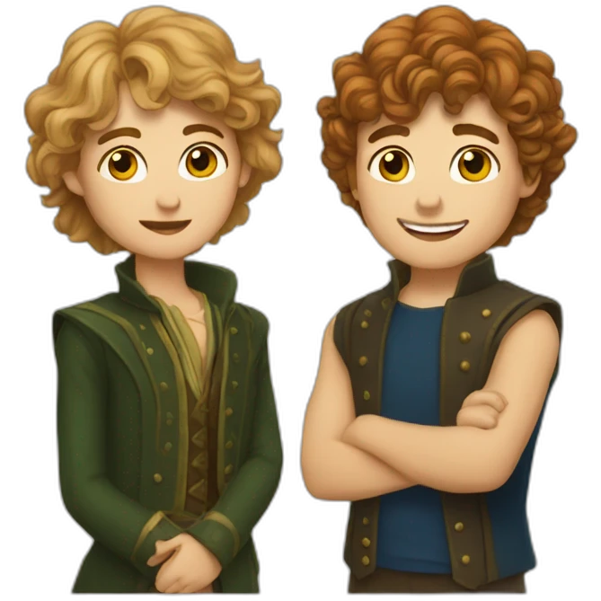 Marry and pippin emoji