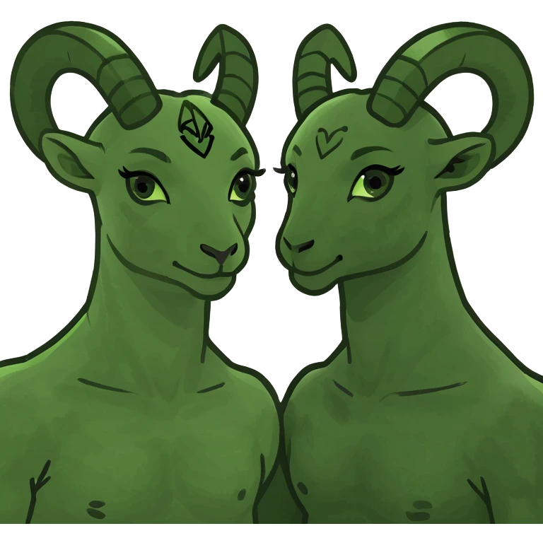 Aries and Sagittarius love emoji
