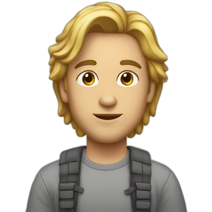Рабочий в люльке emoji