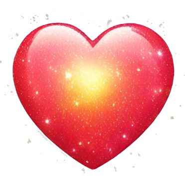 sparkling spinning heart emoji