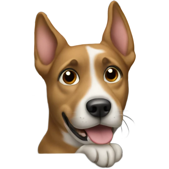 Dog in a car  emoji