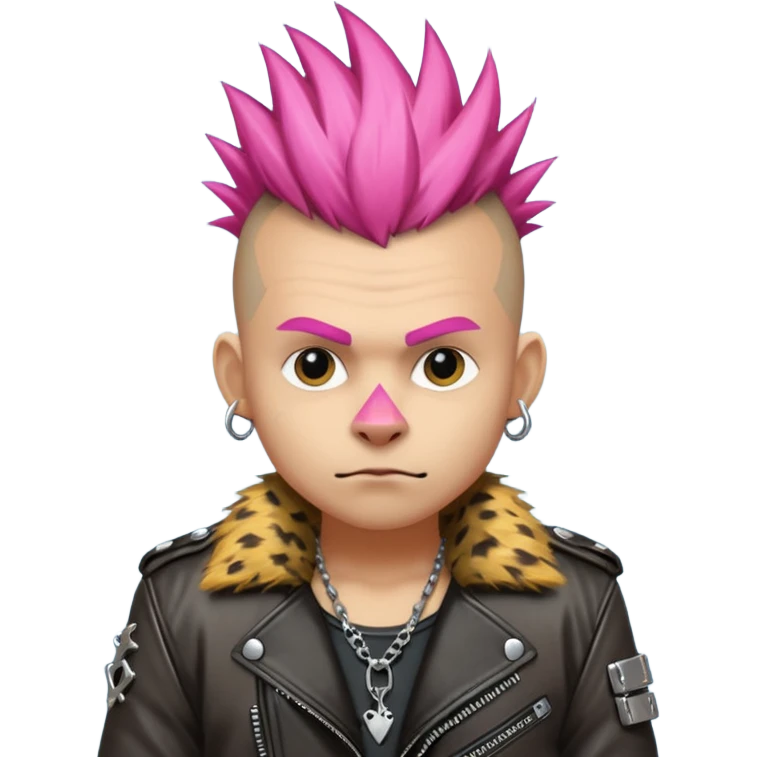musician animal punk emoji