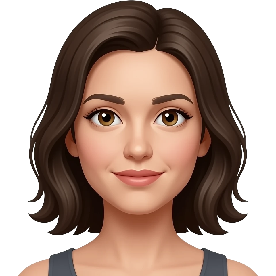 un peu  plus réel et fin emoji