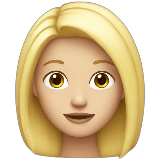 blonde emoji