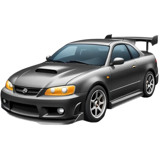 car drifitng on the road  pneu print emoji