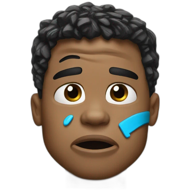 Crying cam newton emoji