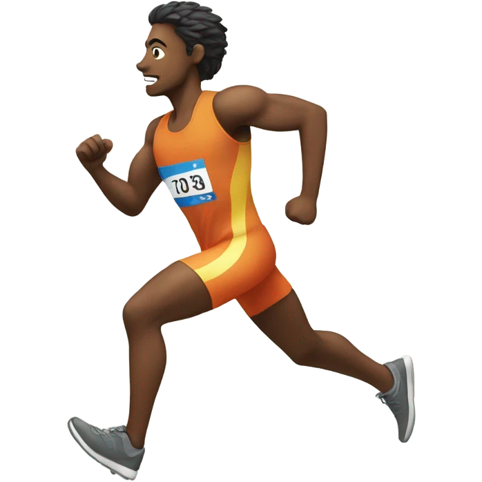 Faster runner  emoji