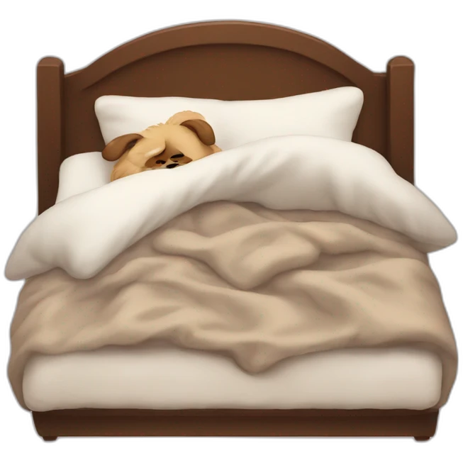 pepekek sleep in bed emoji