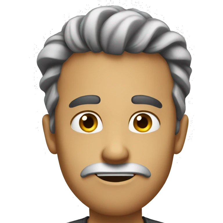 Really sarcastic face emoji