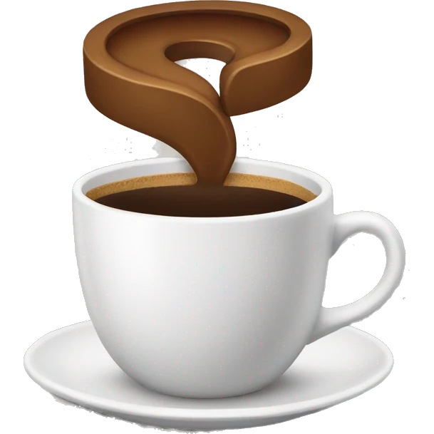 Coffee in a cup emoji