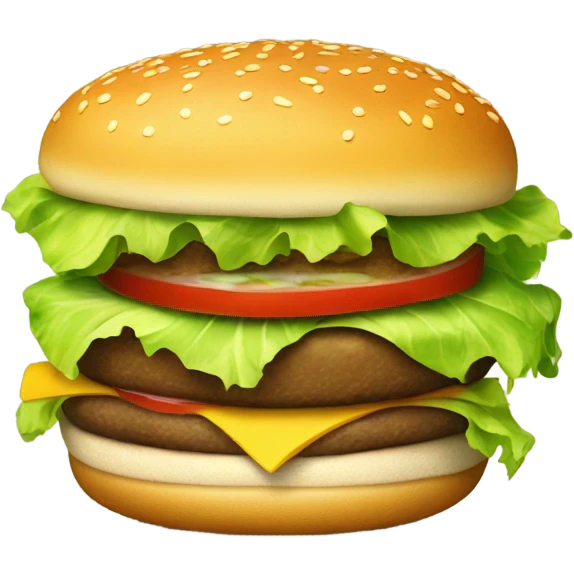 burger wearing shoes emoji