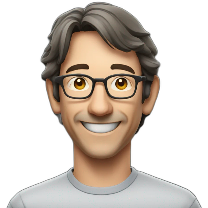 Will Wright (game designer) smiling emoji