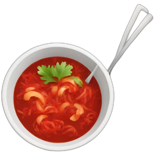 Borsch emoji