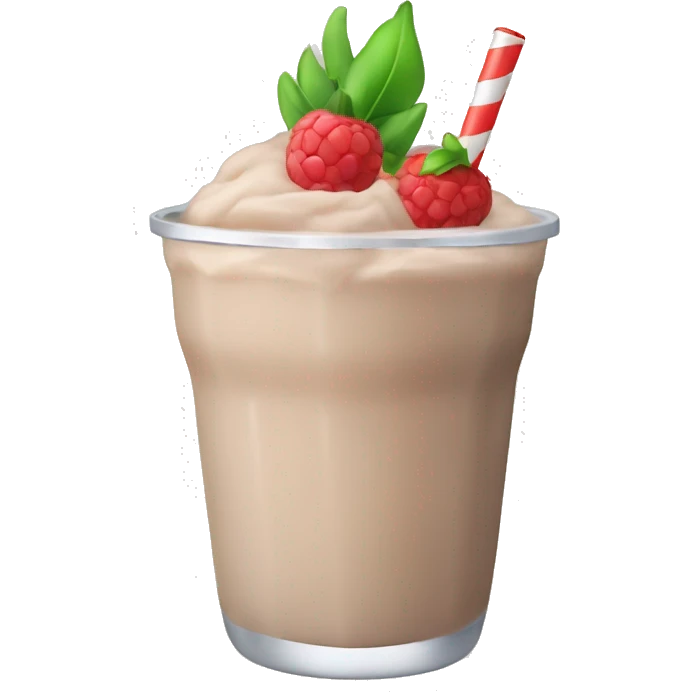 Fruit Protein shake emoji