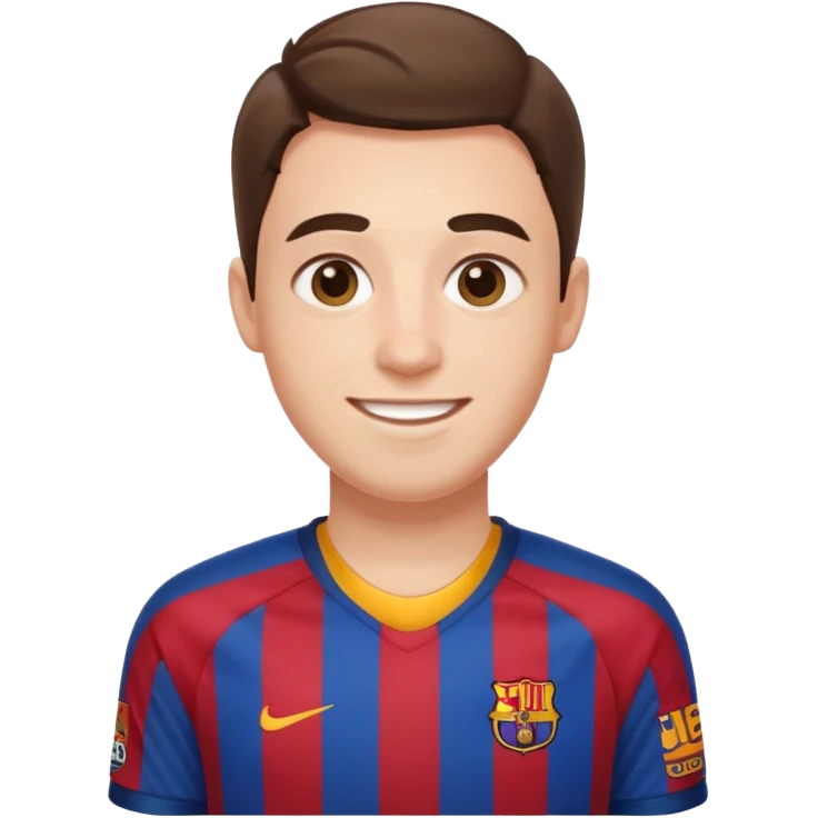 ich bin froh, ich bin Barcas Fan emoji