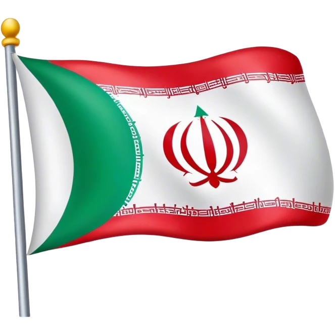 Iranian flag emoji emoji