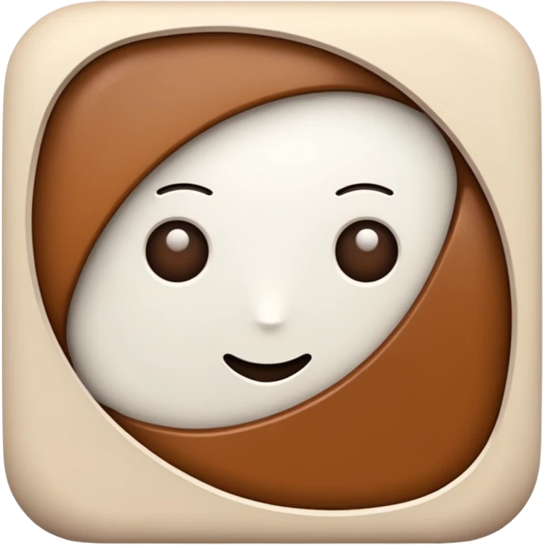 🤎🤍 emoji
