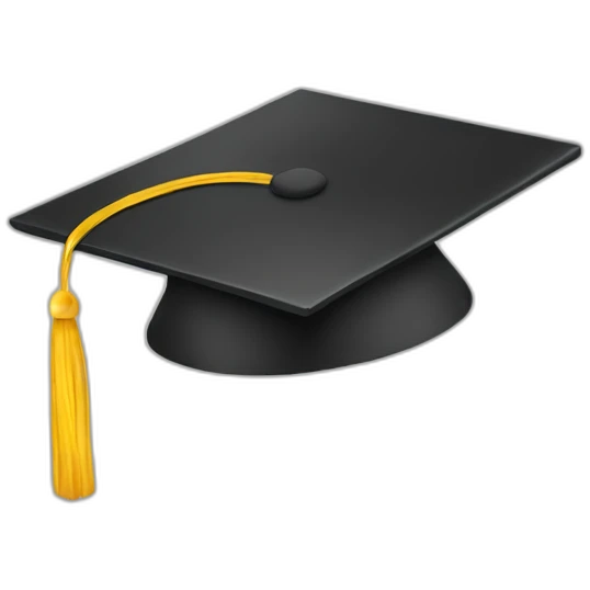 graduation cap emoji