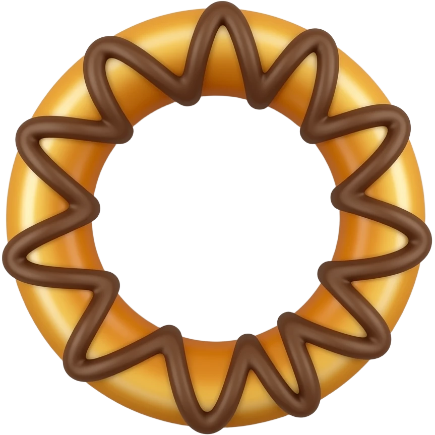 Knafeh chocolate flavour emoji