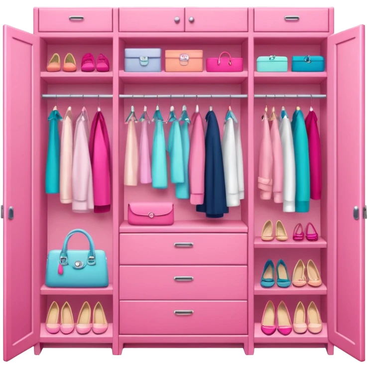 Pink closet emoji