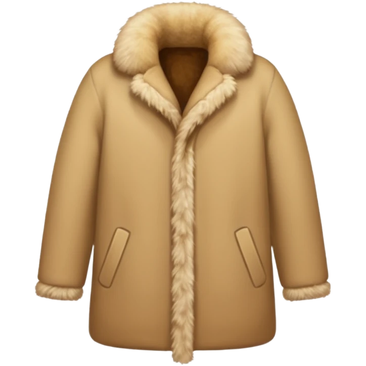 beige autumn winter fury  emoji