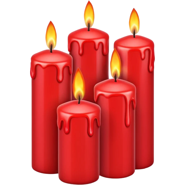 RED CANDLES emoji