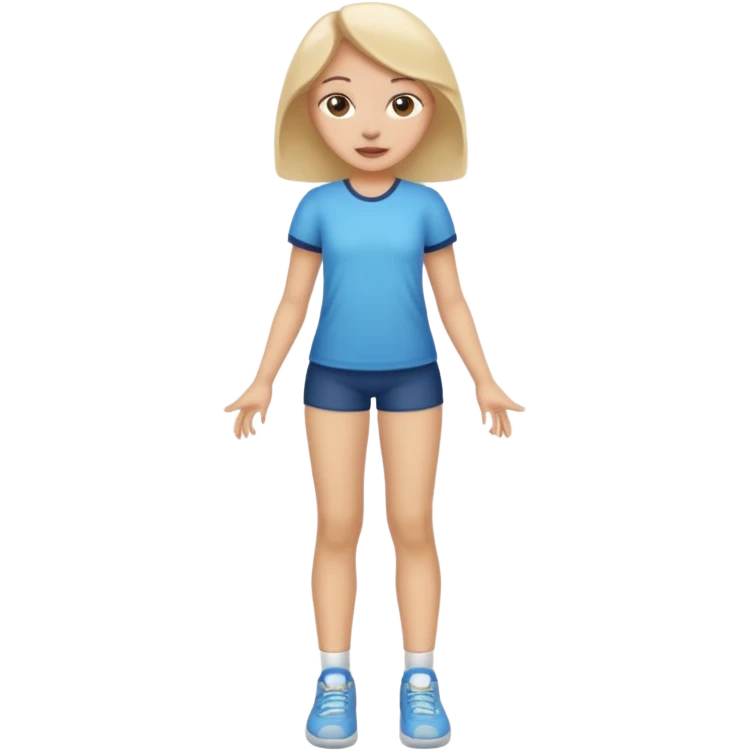 Naked girl full bodey legs spread emoji