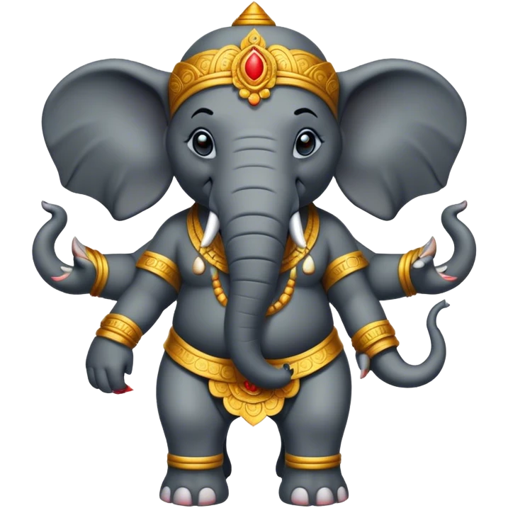 8 armed elephant god emoji