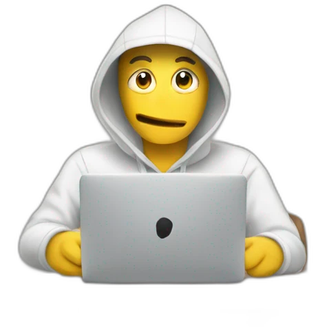 someone deleting emails emoji