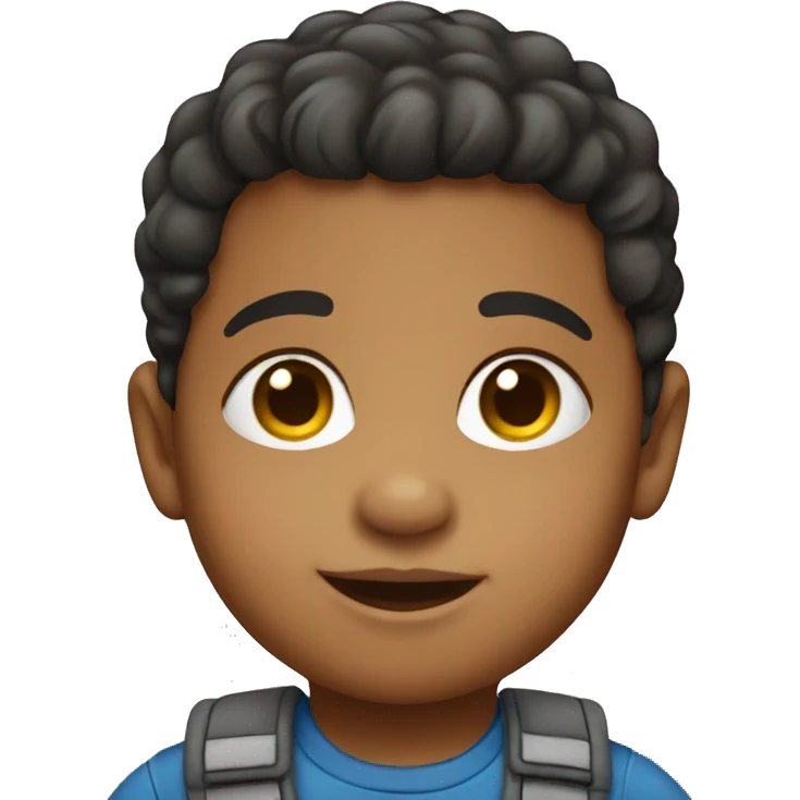 Hispanic toddler emoji