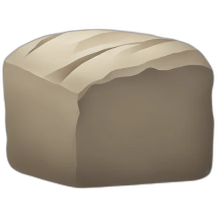 Bread stone emoji
