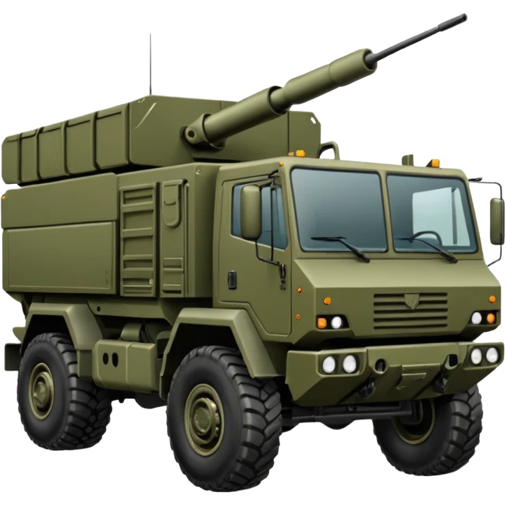 three-axle wheeled chassis himars emoji