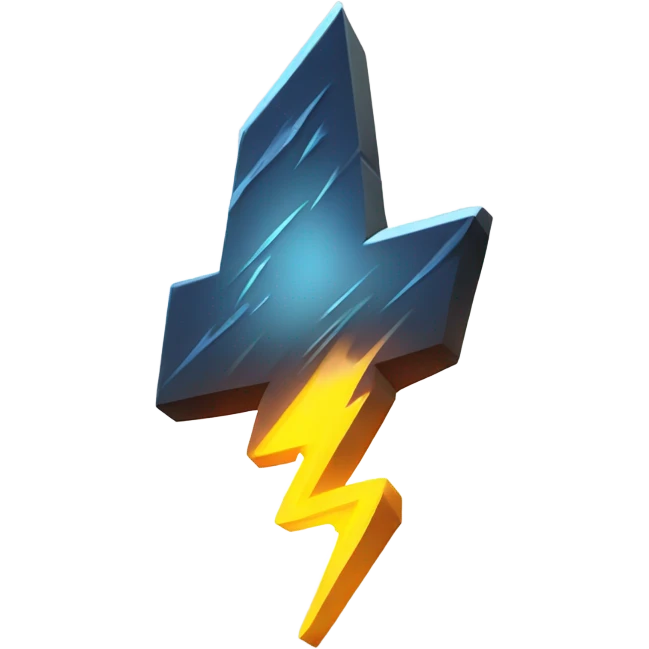 lighting bolt emoji