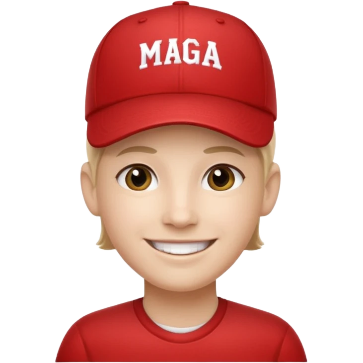 HAT with MAGA emoji