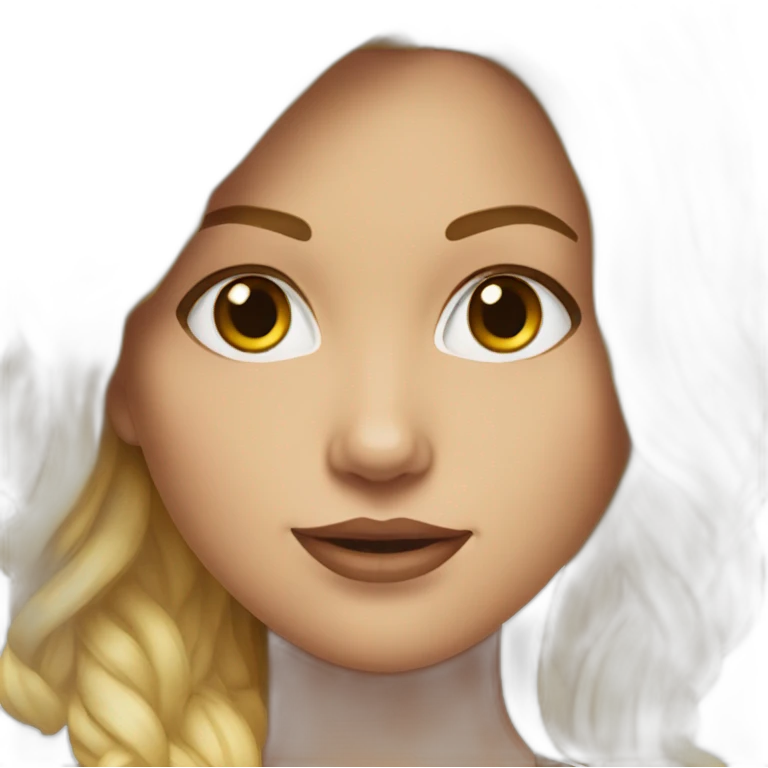 Nikki Bentz hyper realistic emoji