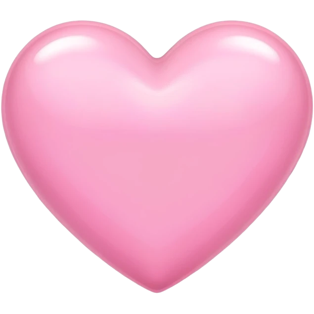 Baby pink heart  emoji