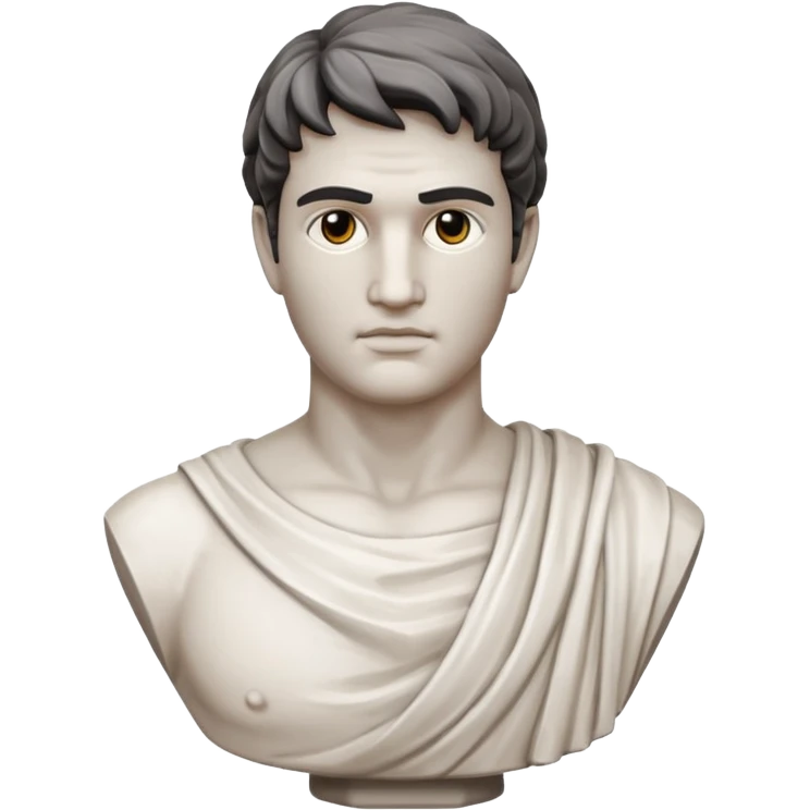 fais une statue grecque homme emoji
