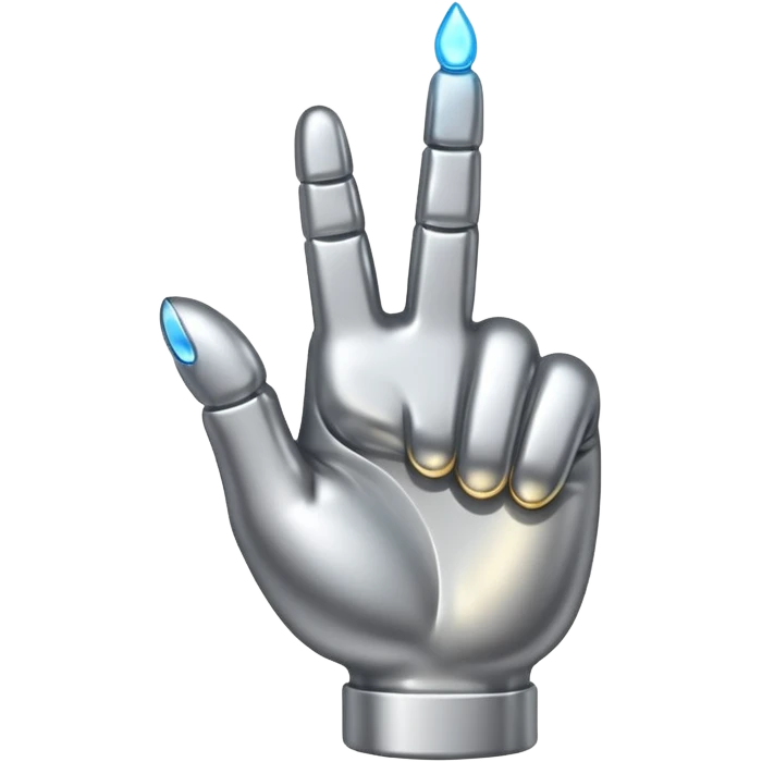 middle finger cyberpunk emoji