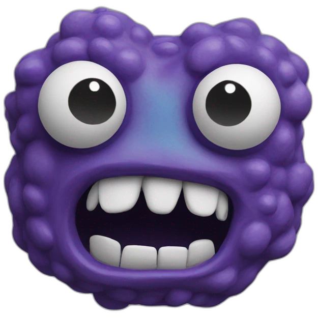 Plasticine Monster emoji